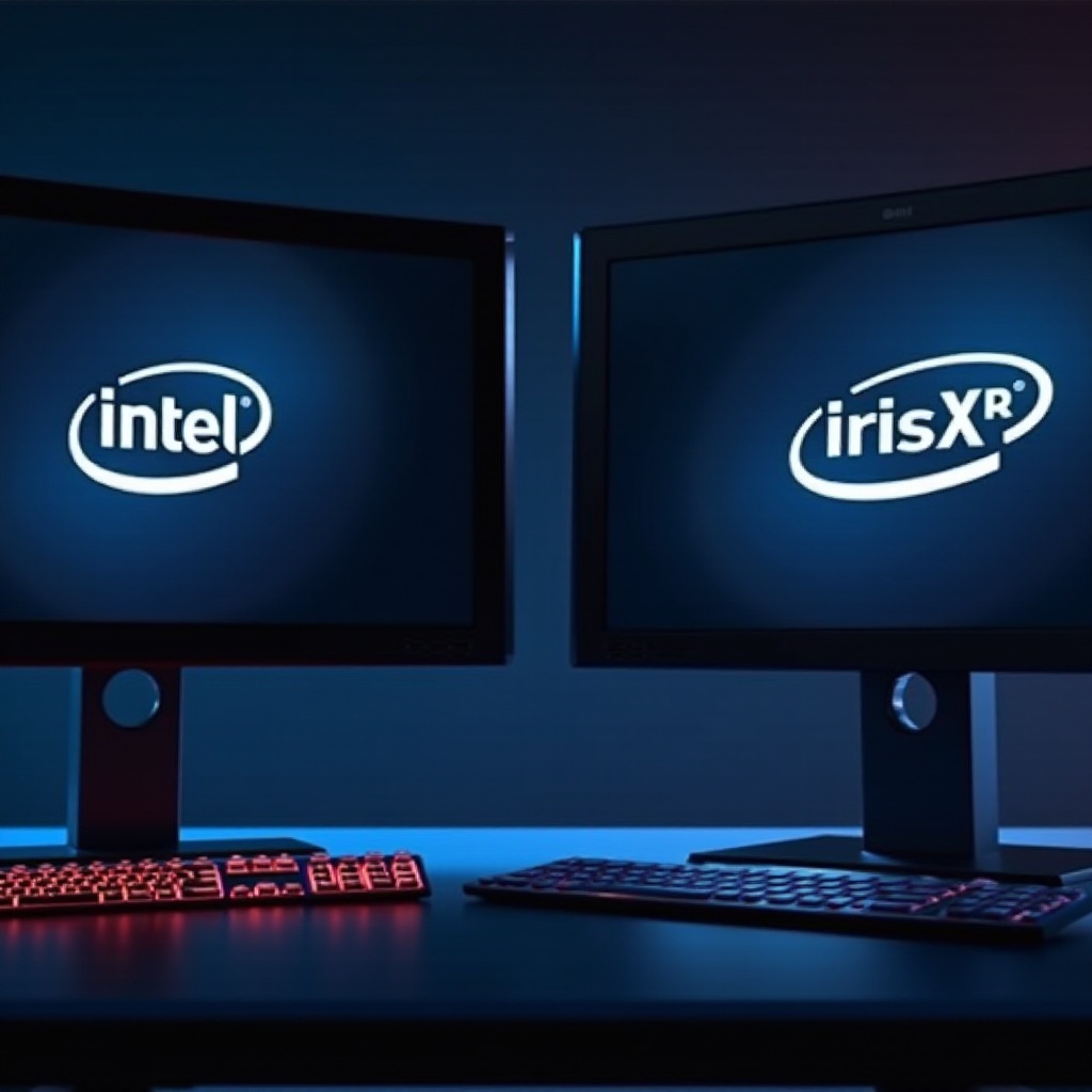 đồ họa tích hợp intel arc vs iris xe